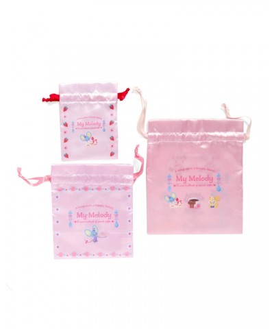 My Melody Drawstring Bag Set (Sweet Lookbook Series) $9.71 Bags