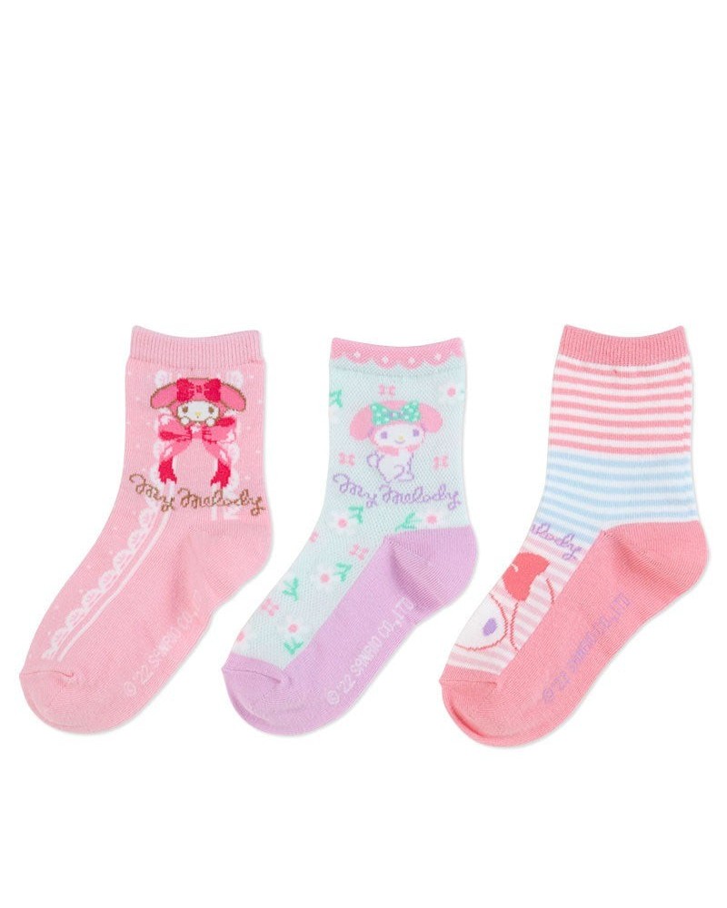 My Melody 3-Pair Kids Crew Sock Set $6.35 Kids