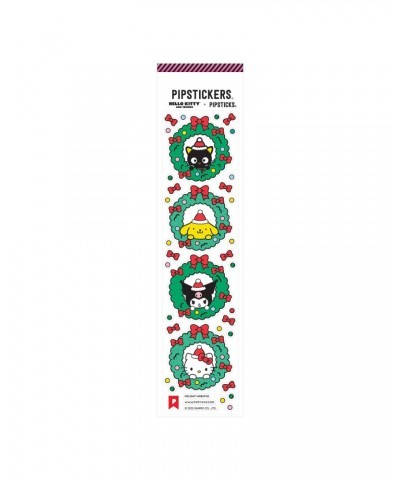 Hello Kitty And Friends x Pipsticks Holiday Wreaths Sticker Sheet $2.59 Stationery