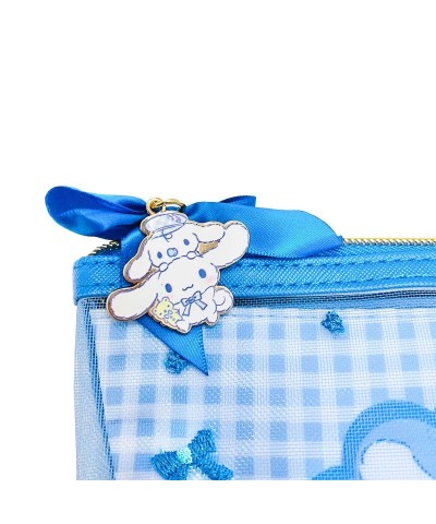Cinnamoroll Zipper Pouch (Gingham Paperboy Series) $15.75 Bags