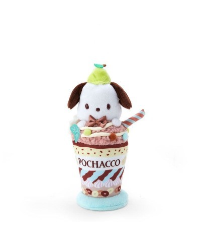 Pochacco Plush Mascot Keychain (Parfait Shop Series) $13.44 Accessories