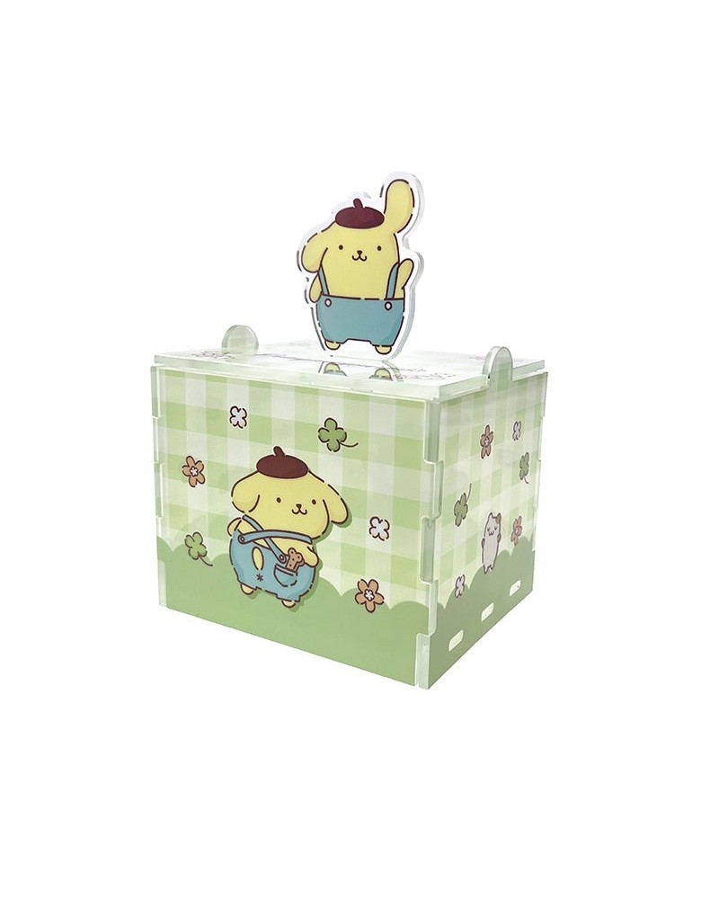 Pompompurin Acrylic Storage Case (Lucky Clover Series) $12.48 Home Goods