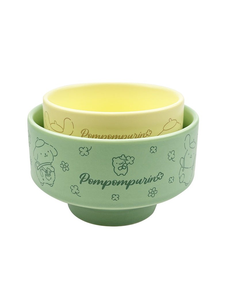 Pompompurin 2-Piece Ceramic Bowl Set (Lucky Clover Series) $14.40 Home Goods