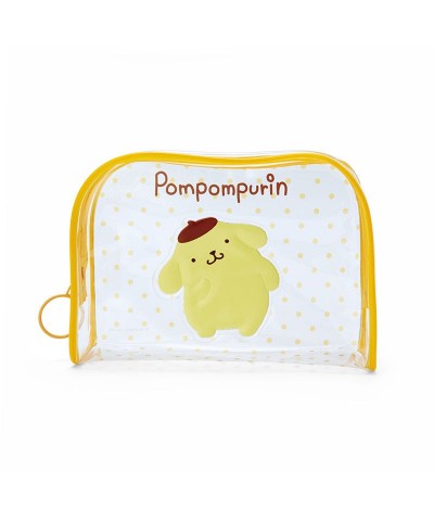 Pompompurin Clear Dots Zipper Pouch $7.65 Bags