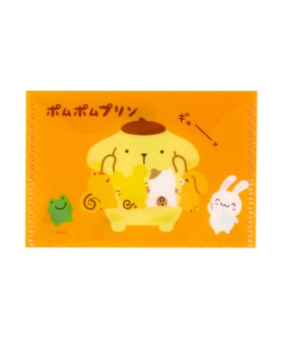 Pompompurin Clear File Folder Set of 3 (Team Pudding Series) $3.77 Stationery