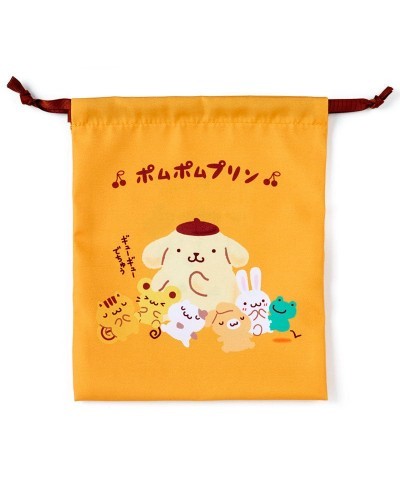 Pompompurin Drawstring Bag Set (Team Pudding Series) $3.68 Bags