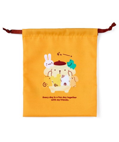 Pompompurin Drawstring Bag Set (Team Pudding Series) $3.68 Bags