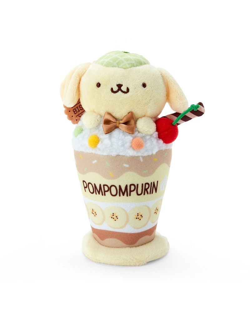 Pompompurin Plush Mascot Keychain (Parfait Shop Series) $11.52 Accessories