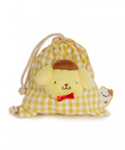 Pompompurin Drawstring Pouch (Gingham Cafe Series) $9.85 Bags