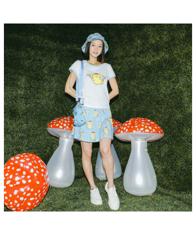 Pompompurin x Dumbgood Printed Tennis Skirt $20.25 Apparel