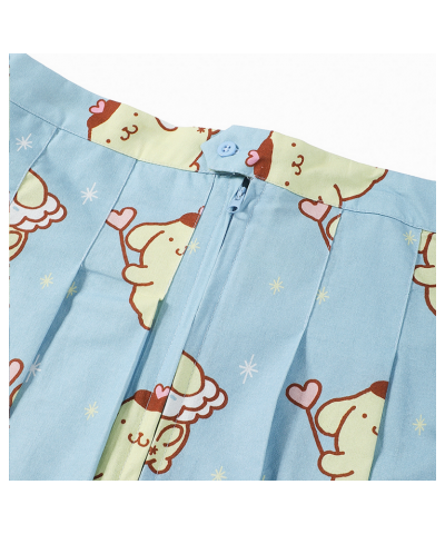 Pompompurin x Dumbgood Printed Tennis Skirt $20.25 Apparel