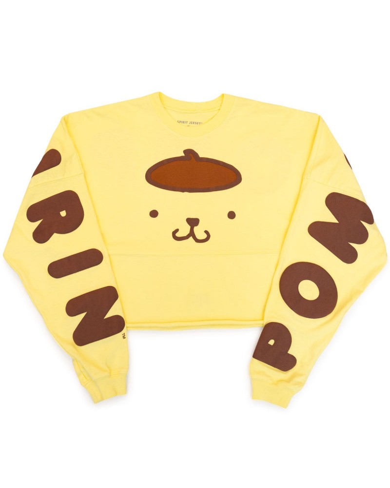 Pompompurin JapanLA Cropped Spirit Jersey $40.12 Apparel