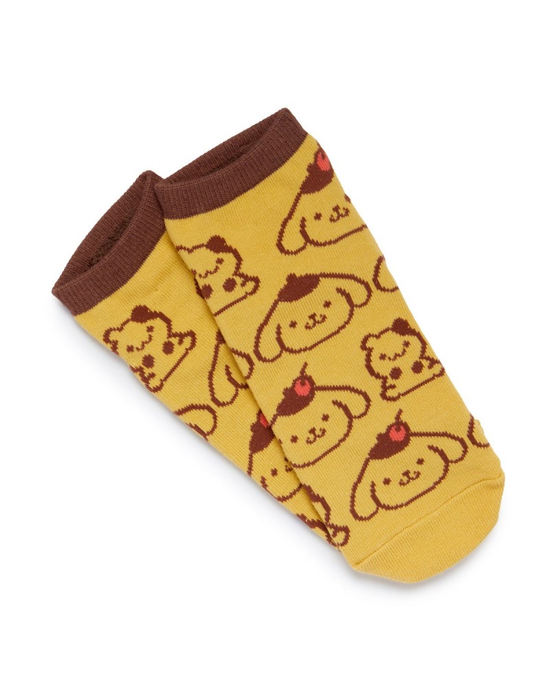 Pompompurin Low-cut Ankle Socks (Face Friends) $4.00 Accessory