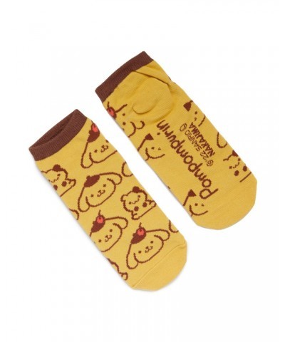 Pompompurin Low-cut Ankle Socks (Face Friends) $4.00 Accessory